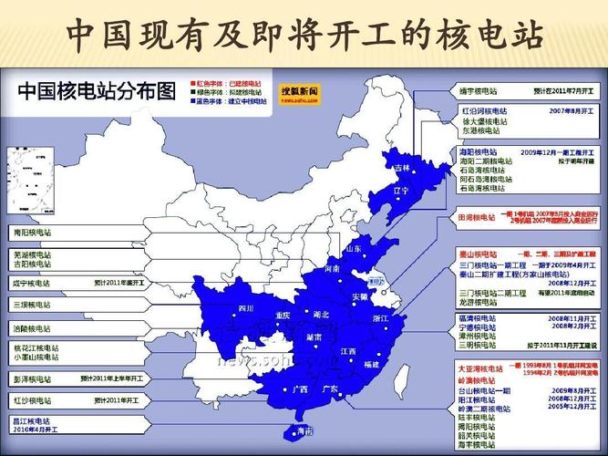 中国有几个核电站